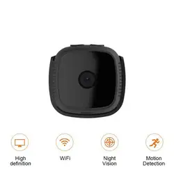 Мини камера Micro Wifi IP ночного видения 720 P камера для записи HD видео рекордер Спорт на открытом воздухе Обнаружение движения Android P2P носимая