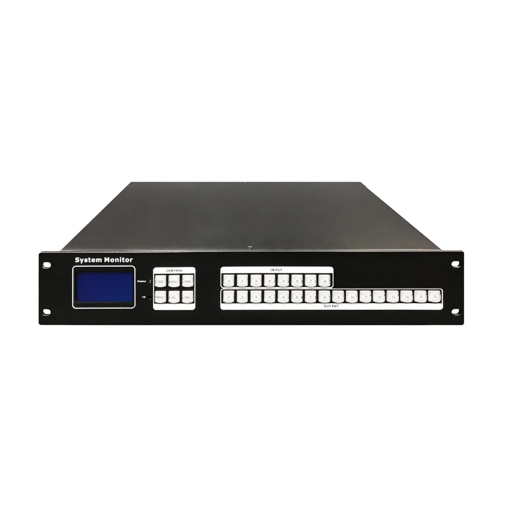 ISEEVY 8x16 HDMI матричный коммутатор с 8 в 16 каналов Поддержка 4K x 2K @ 30Hz 1080P3D 60Hz HDCP 1 4 Blue-ray