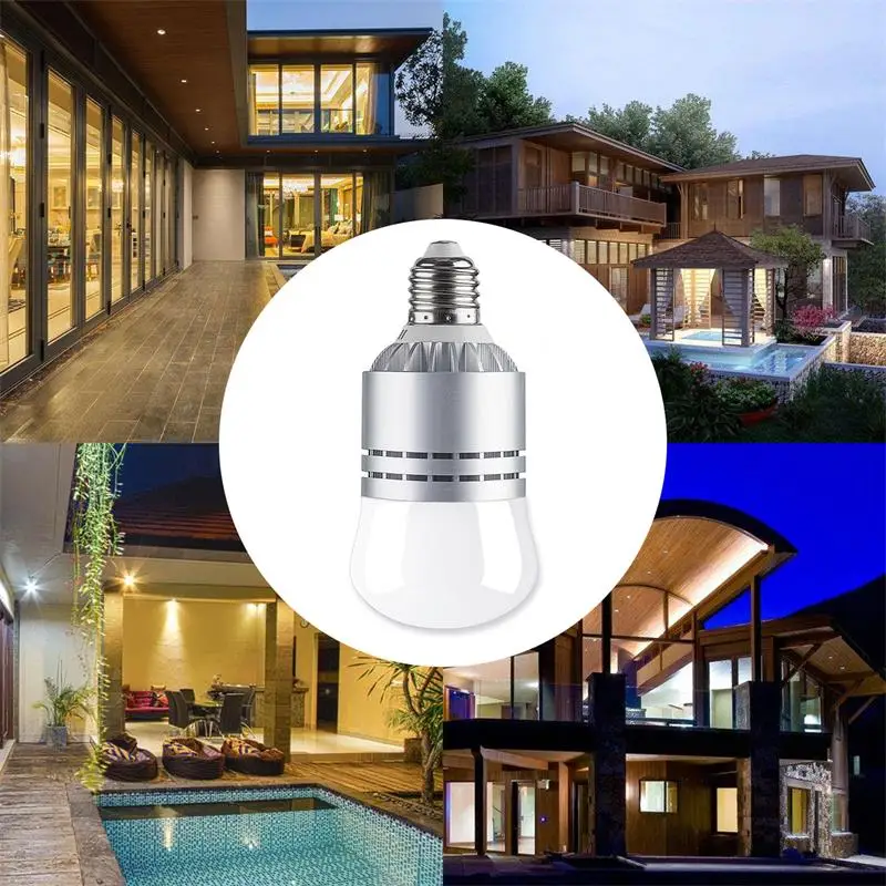 7 Sensor LED Bulb E27 12W led Dusk To Dawn Light Bulbs Smart Light Sensor Bulbs  AC 220V Day Night Light Lamp For Home Lighting