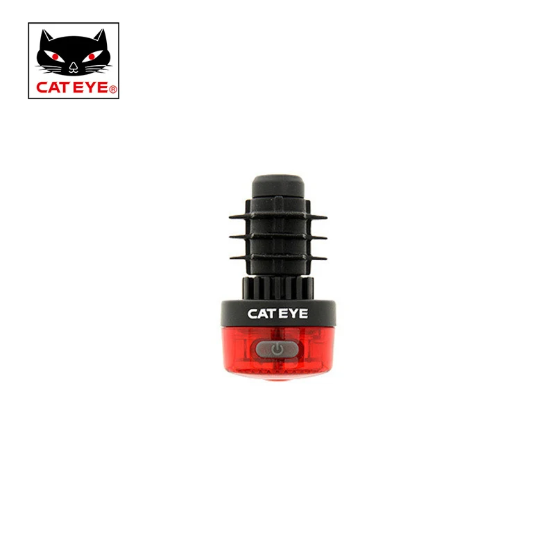 Discount CATEYE 2PC Cycling Bike Bar Plug Lights Taillight Bicycle Handlebar Barend Safety Lights Lamp Tail Warning Flashing Light Loop 2 2