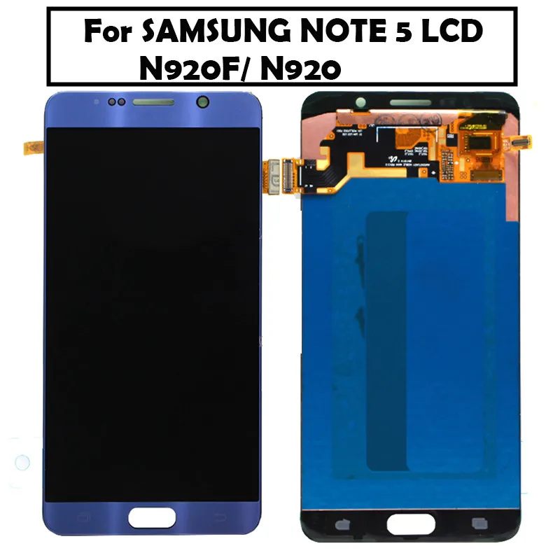 

5.7" For SAMSUNG NOTE 5 LCD For SAMSUNG Galaxy Note5 N920F N920 N920A With Touch Screen Digitizer Assembly Replacement