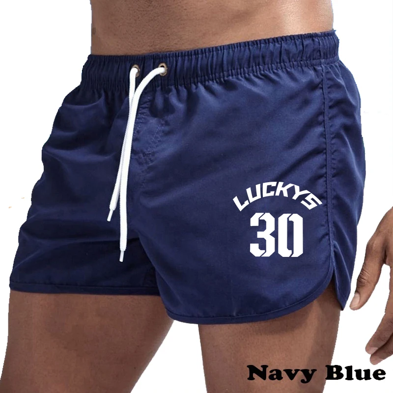 Number 30 Print Beach Shorts Quick-Drying Shorts Printed Shorts Swim Casual Fitness Shorts