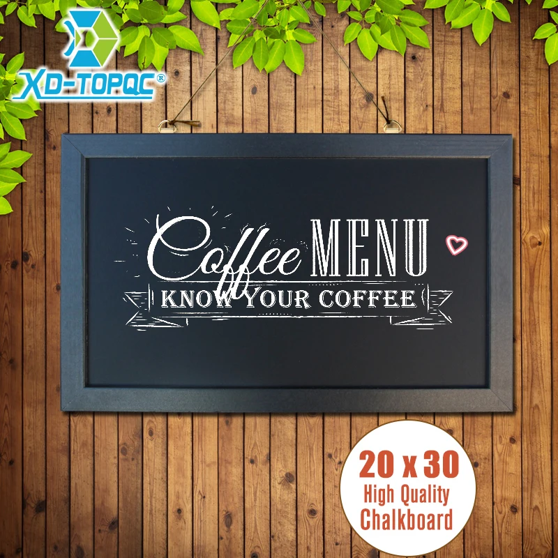 Доска деревянная для рисования с мольбертом 20 х30 см|message black board|chalkboard woodenwooden board |