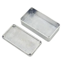 Ручной работы 1590B Стиль педаль эффектов алюминий топает коробка Enclosurefor аксессуары для электрогитары и Запчасти