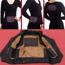 USB Электрический листовой обогреватель для одежды 5V Pet грелка с 3 шестернями Регулируемая температура зимняя грелка для одежды