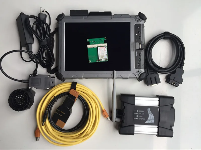  2019 Auto Diagnose Scanner für BMW Wifi Icom Nächste mit Software SSD in IX104 Tablet i7 & 4g Berei