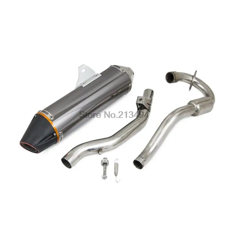 

Motorcycle Exhaust Muffler Full System Slip-On For Honda CRF150F CRF230F 2003-2013 2014 2015 2016