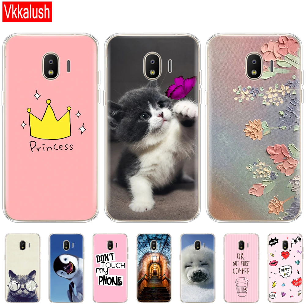 

Soft Case For Samsung J2 Core Ccase Silicon Back Cover Phone Case For Samsung Galaxy J2 Core 2018 J 2 SM-J260F J260F J260 Cat