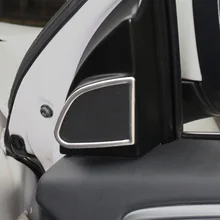 Стайлинга автомобилей Внутренний Звук Наклейки для Volvo XC60 рога Динамик музыка Обложка Аудио отделкой для Volvo XC60 2014 2015 2016 Аксессуары