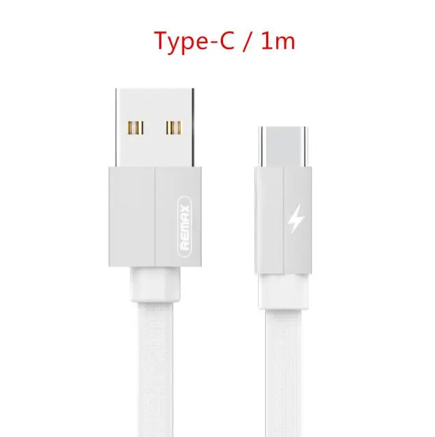 Remax USB кабель для iPhone XS Max XR X 8 7 6 5 зарядное устройство 3 в 1 Micro USB кабель для мобильного телефона usb type-c кабель - Цвет: Type-c white 1m