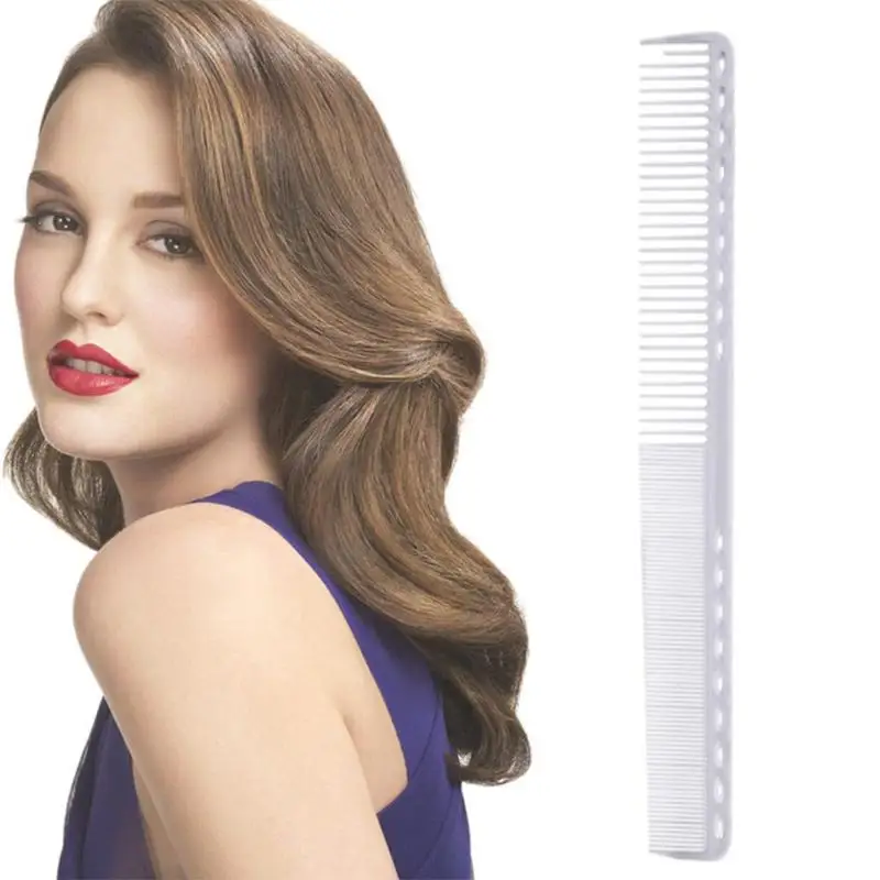 

1pc Transparent PVC Haircut Comb Anti-static Cutting Comb Beard Comb Hairdressing Salon Comb Anti Static Haircut Brush