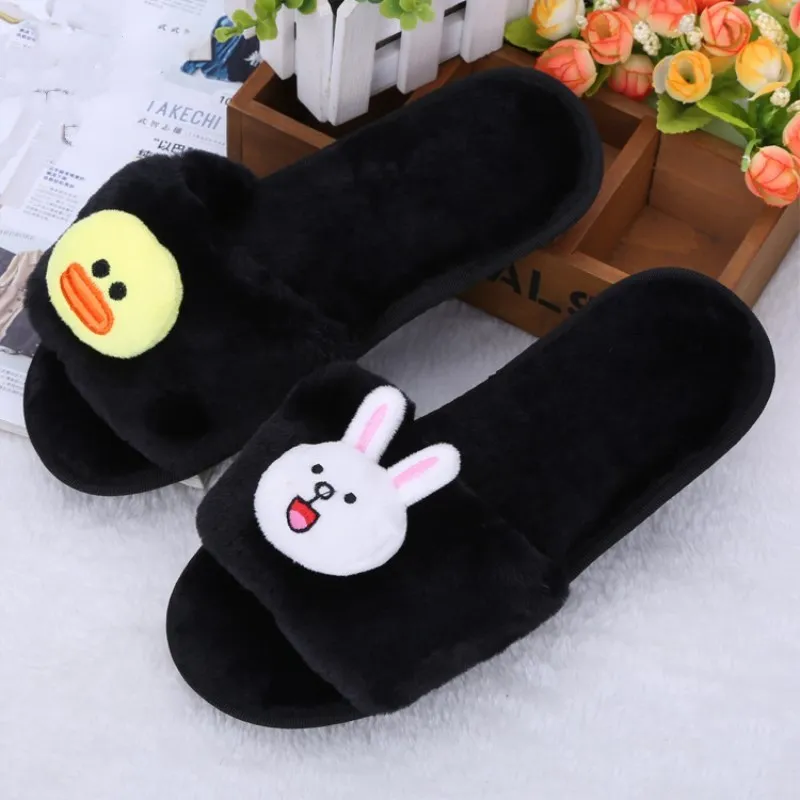

Women Slippers Cute Animals Soft Winter Slippers Shoes Women Slip on Sliders Flat Fashion Female Casual Slipper Flip Flop Sandal