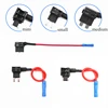 Soporte de fusible pequeño y mediano de 12V, adaptador de toma de circuito, ATM APM, portafusibles de cuchilla para coche, SUV, SUV, agregado de circuitos DIY, 1 Uds. ► Foto 1/5