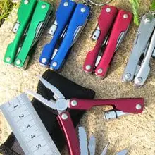 Портативная многофункциональная игла плоскогубцы для носа уличные Продукты Многоцелевой инструмент светодиодное освещение мини плоскогубцы поле № 042