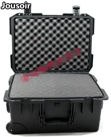 

Waterproof Dustproof Multi-Purpose Protective Case with Foam, Black photography Carrying Case for camera lenses NO00DC