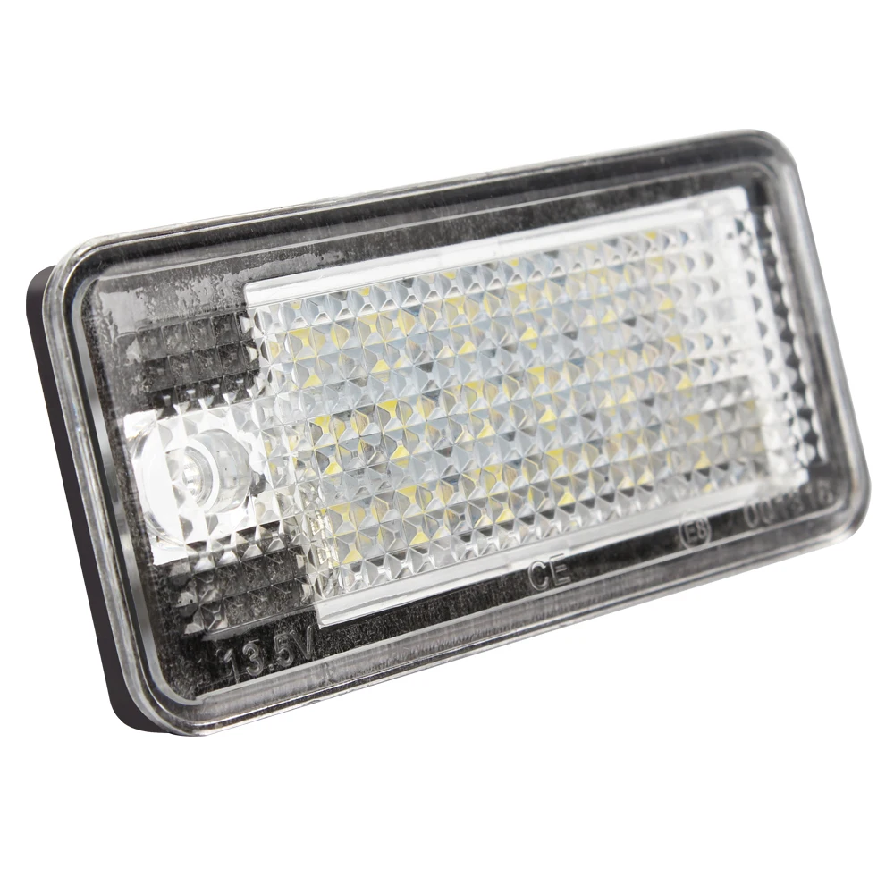 

Car Styling For Audi 18 LED A Pair Number Plate Light 5W 6500K