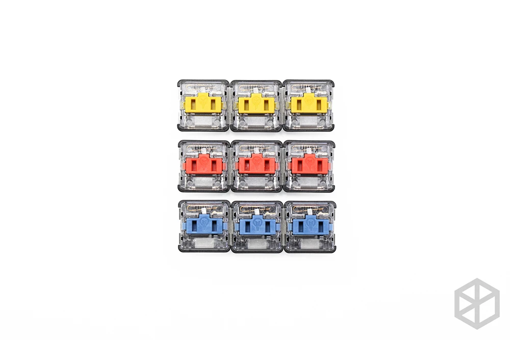 Kailh-low Profile Choc Switch Meia Alta Ultrafinos Rgb Backlit Teclado Mecânico Amarelo Escuro Laranja Queimada Azul Pálido - Imagem 2