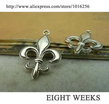 

Zinc alloy pendant jewelry accessories diy handmade material charms lily anchor