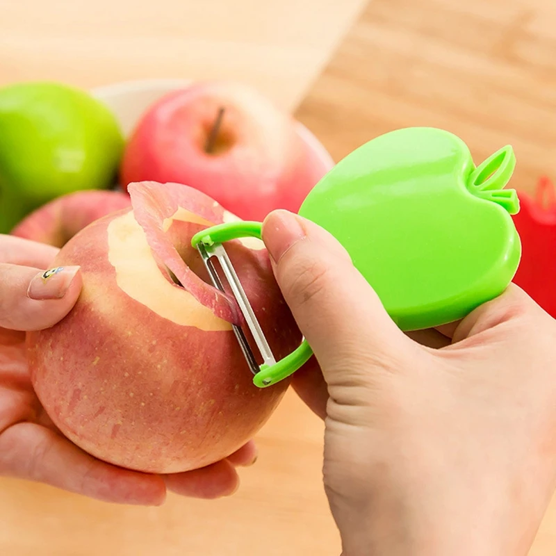 1Pcs Mini folding Fruit Knife Vegetable Fruit Apple Pear Cutter Plastic