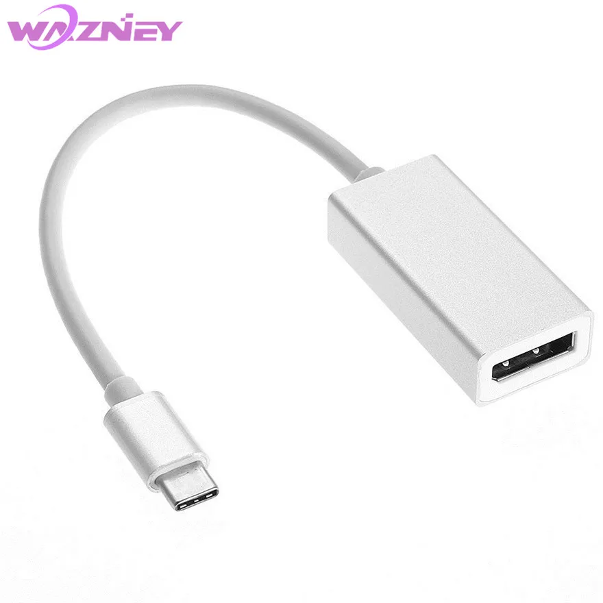 USB-C 타입-C 어댑터 변환기, 디스플레이 포트 어댑터, Macbook Pro 3.1, 2015 용 4K UHD 지원, 50 세트