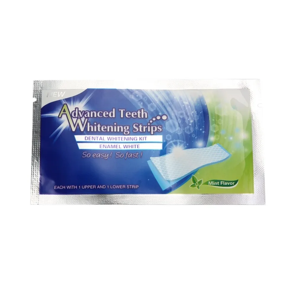 14 пар стоматологический 3D белый гель отбеливающая паста для зубов белые эффекты стоматологические отбеливатели улучшенное отбеливание зубов полоски 28 шт./партия