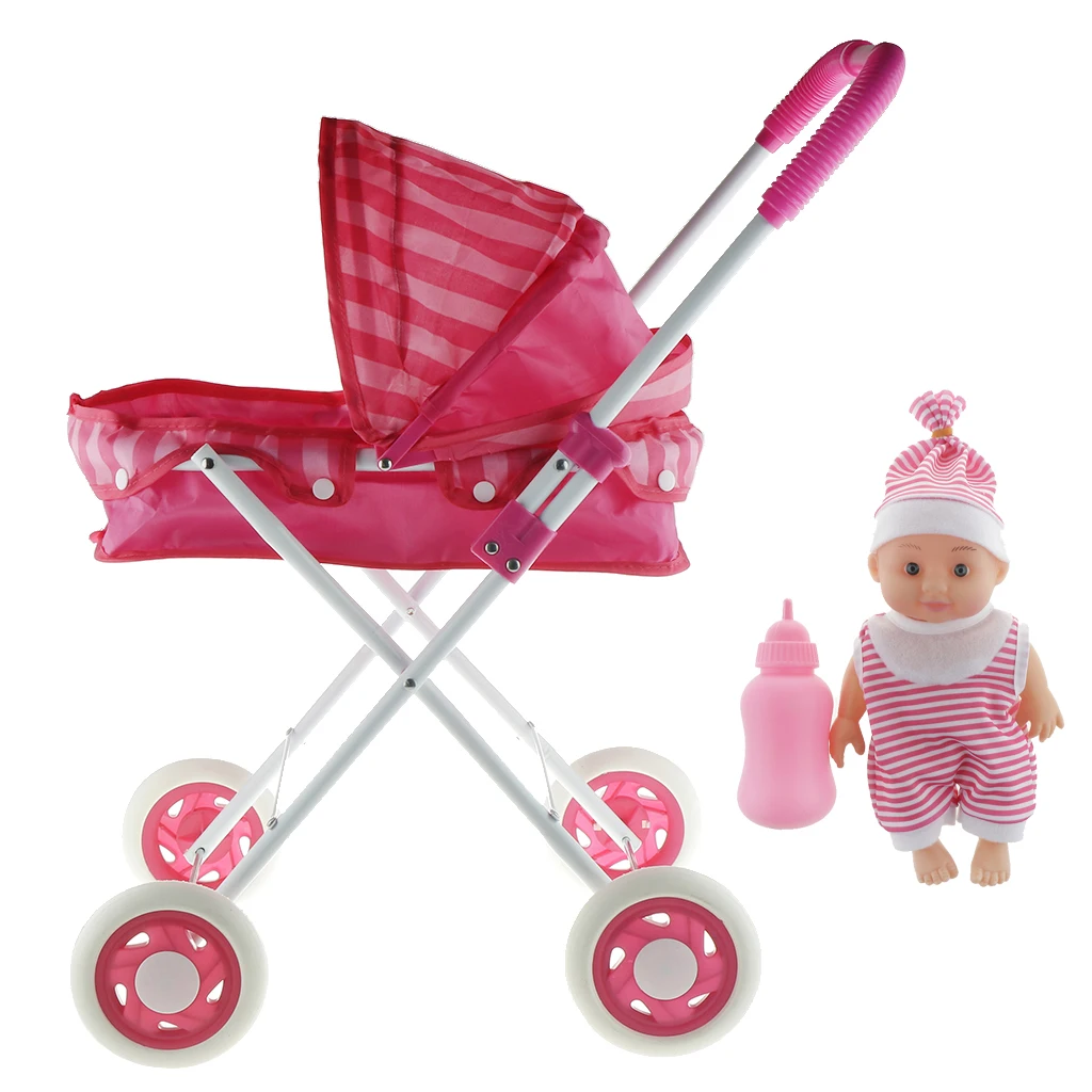 pram and doll set