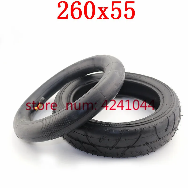 

Free shipping 260x55 tires and inner tube fits Electric Scooter Balancing Hoverboard self Smart Balance 10 inch tyres