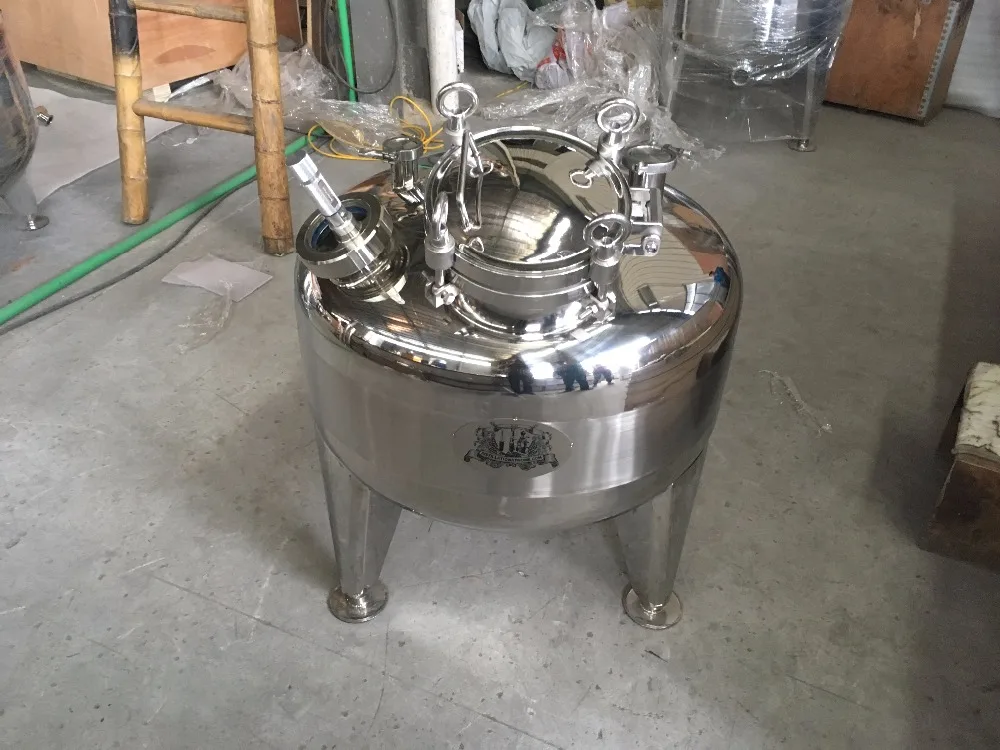 New type customized 150L single layer Boiler, Distiller tank stainless