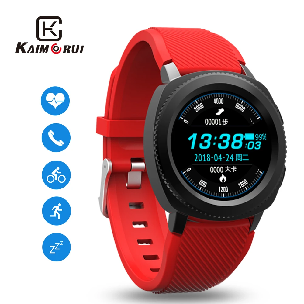 

Smart Watch Men IP68 Waterproof Bluetooth Smartwatch Answer Call Silicone Band for Android IOS Heart Rate Smart Phone Watch