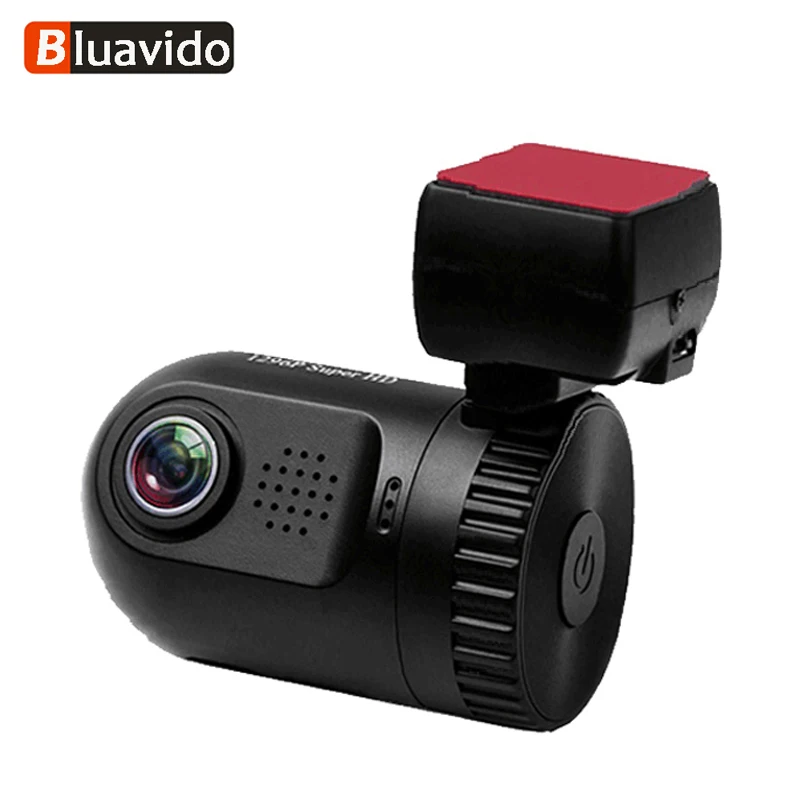 

Bluavido Mini Car DVR Full HD 1296P Ambarella A7 Dash Camera ADAS WDR Night Vision Registrator Video Recorder dashcam GPS logger
