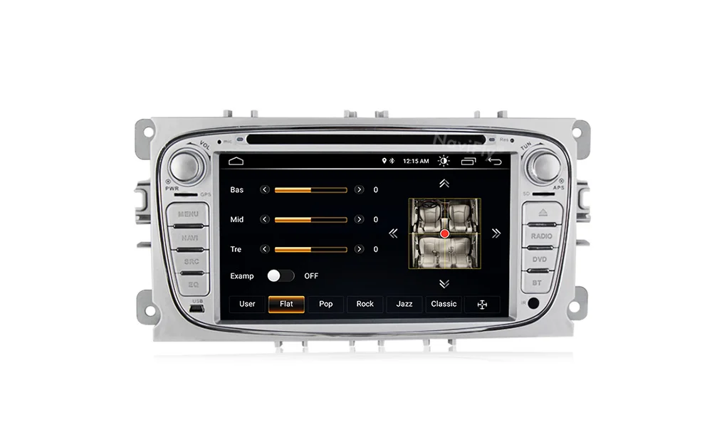 Best New Arrival! Android 8.1 system car dvd player for FORD/Focus/S-MAX/Mondeo/C-MAX/Galaxy support gps Navigation wifi bluetooth FM 19