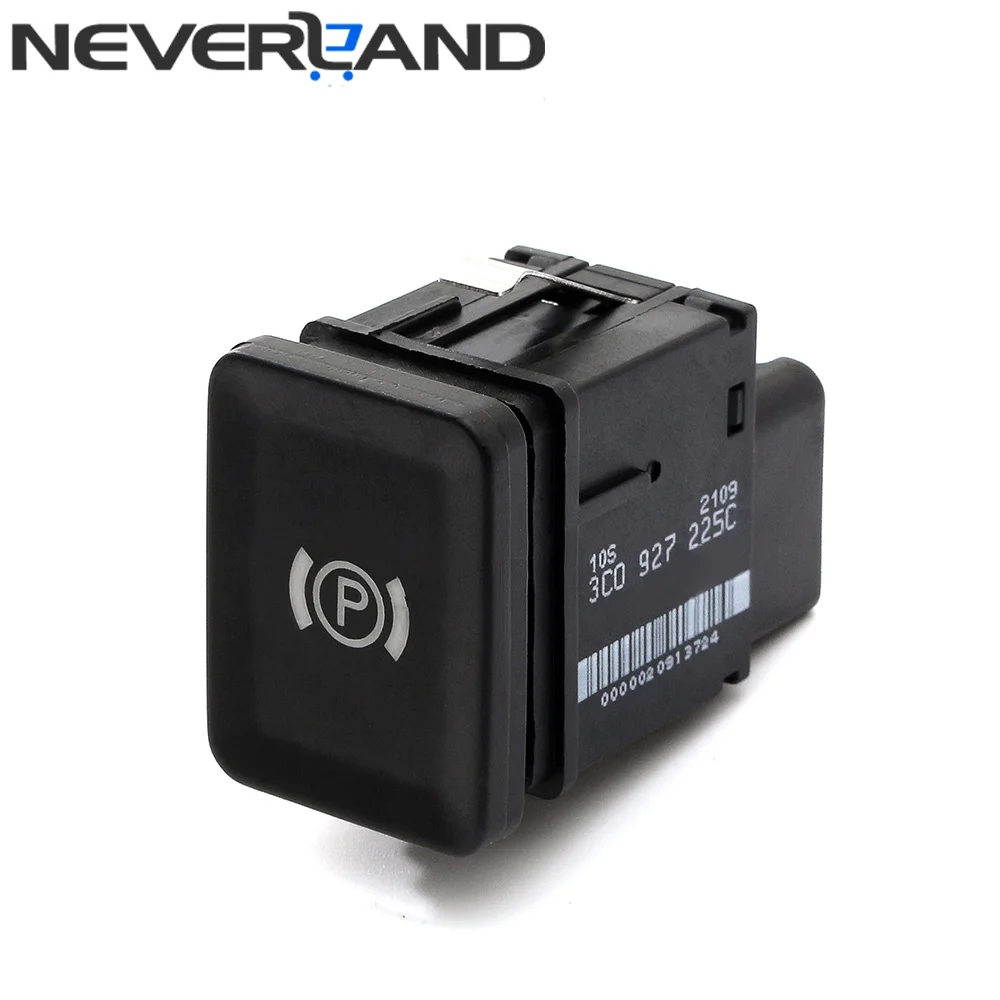 Neverland Electronic Parking Handbrake Switch Brake Button for