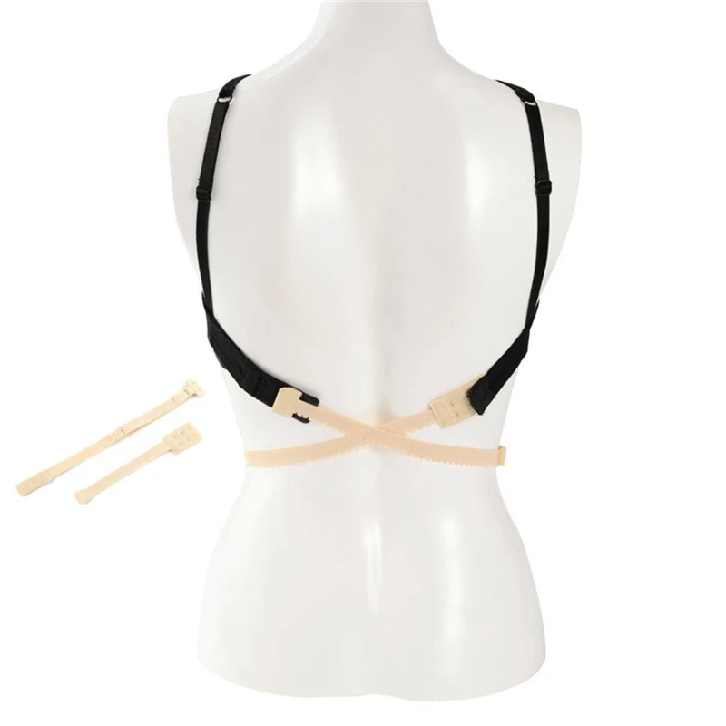 

Bra Strap Adapter 3 Colors Adjustable Extender Hook Low Back Backless Converter Fully New Arrival