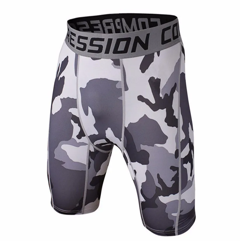 Новейшие летние армейские шорты-колготки компрессионные мужские спандекс быстросохнущие тренировочные спортивные шорты для занятия баскетболом