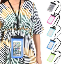 Многофункциональный Тип клапана водонепроницаемый мини-мешок для плавания сенсорный экран для смартфона сумка для телефона уход водонепроницаемый контейнер для телефона