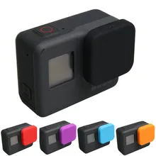 Крышка для экшн-камеры для GoPro Hero 5 6 Защитная силиконовая Крышка для объектива для Go Pro 6 5 Аксессуары Black Edtion