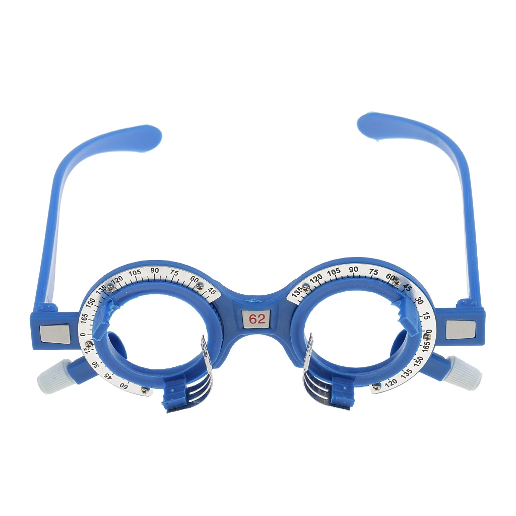 10 Pieces/box Plastic Colorful Optical Trial Lens Frame Optometry Equipment Eyes Optician