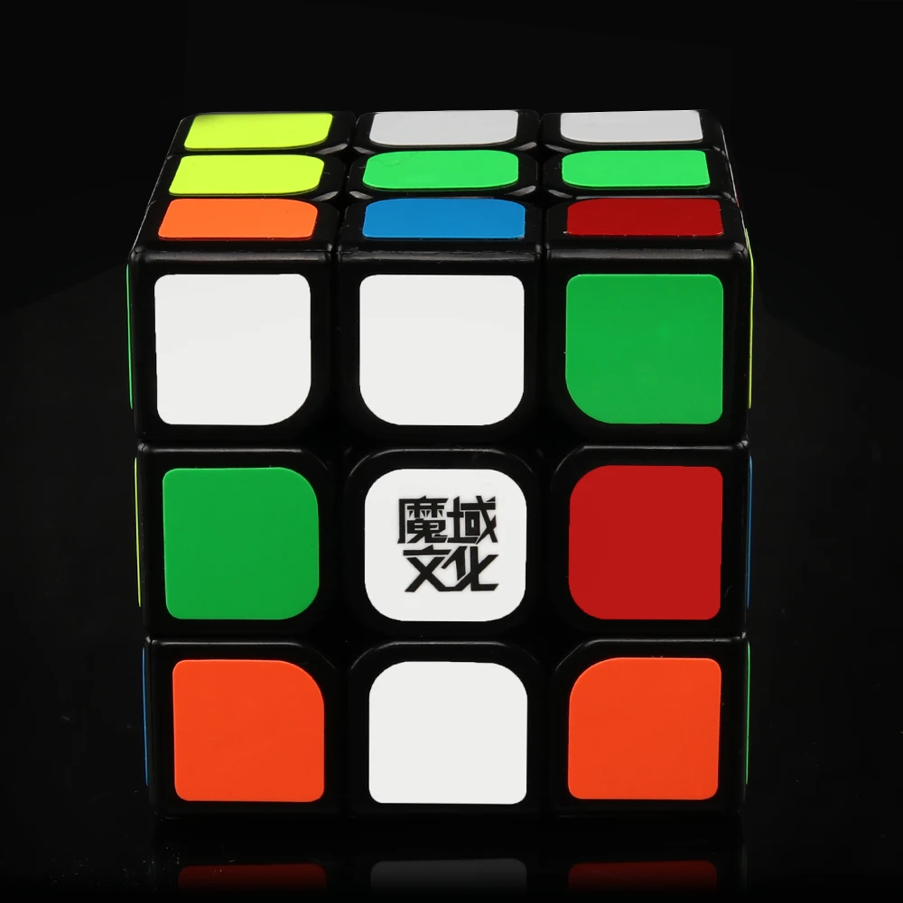 D-FantiX Moyu Aolong V2 3x3 speed Cube 3x3x3 волшебный куб головоломка игрушка Черная усовершенствованная версия