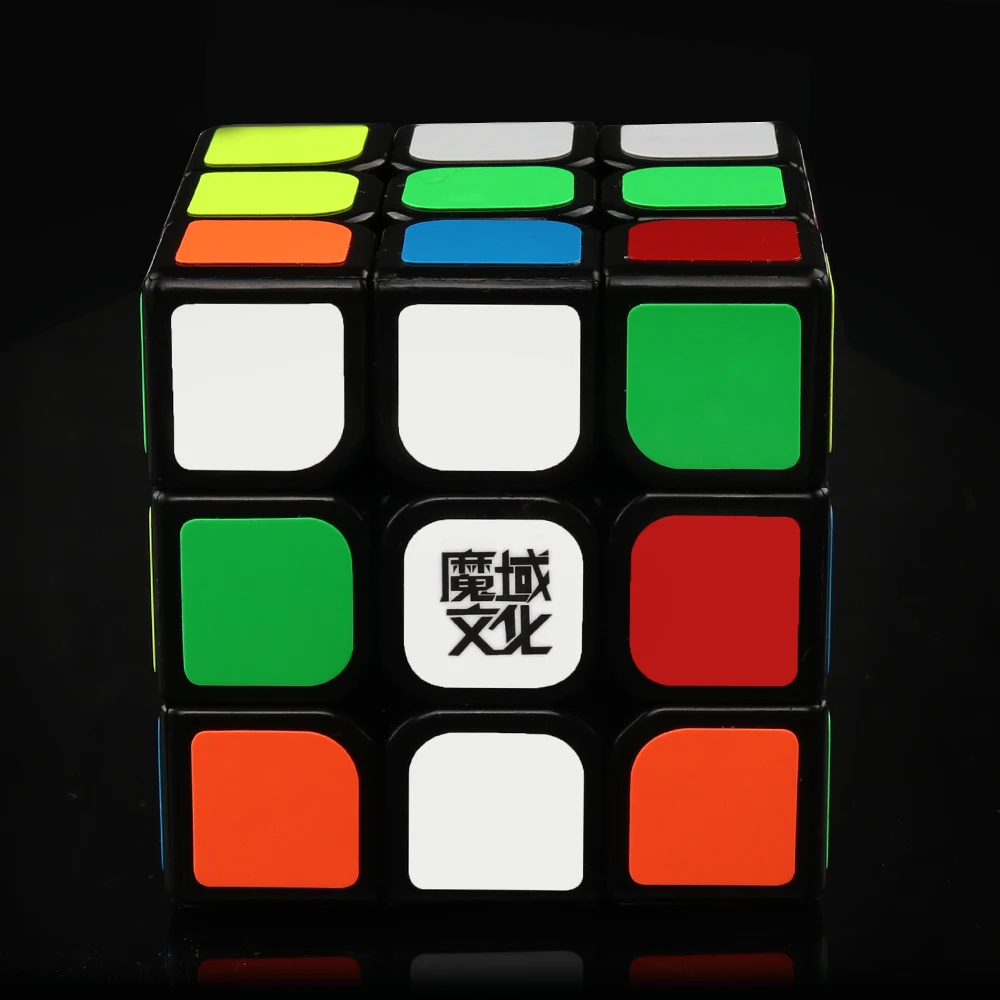 D FantiX Moyu Aolong V2 3x3 скоростной куб 3x3x3 магический Черный Улучшенный выпуск