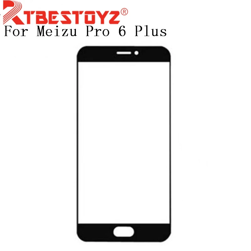 Передний внешний экран RTBESTOYZ для Meizu Pro6 сменный сенсорный Pro 6 Plus крышка объектива |