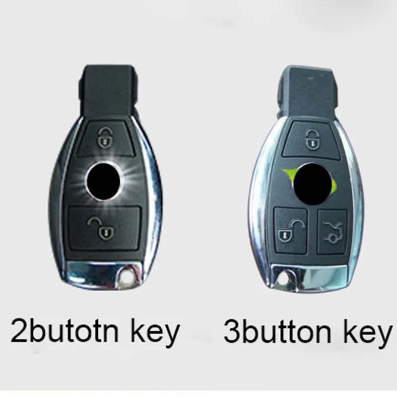 Автомобильная ключница из цинкового сплава fobs для Mercedes Benz W203 W204 W212 CLK C180 E200 AMG C E S Class