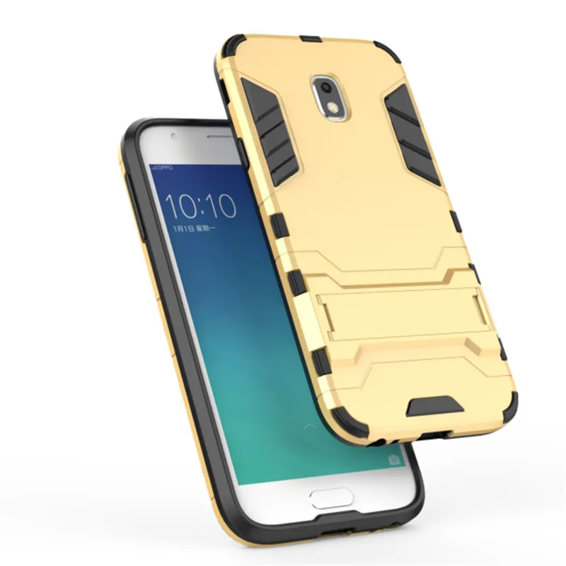 

Soft Silicon + PC Hard Armor Iron Man Fitted Case For Samsung Galaxy J3 J5 J7 2017 J330F J530F J730F Phone Anti-knock Back Cover