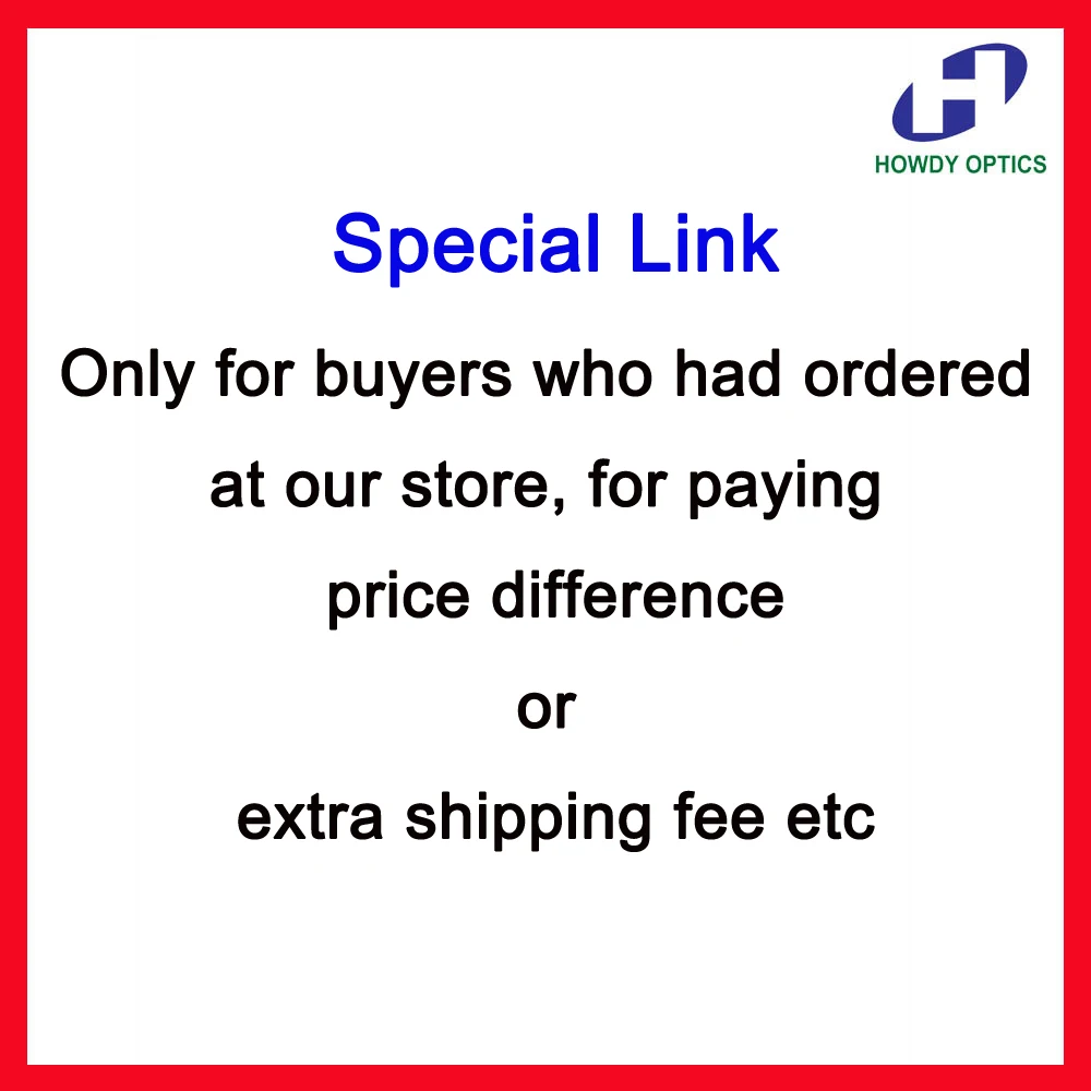 

Special Link for extra charge of price difference or shipping fee etc