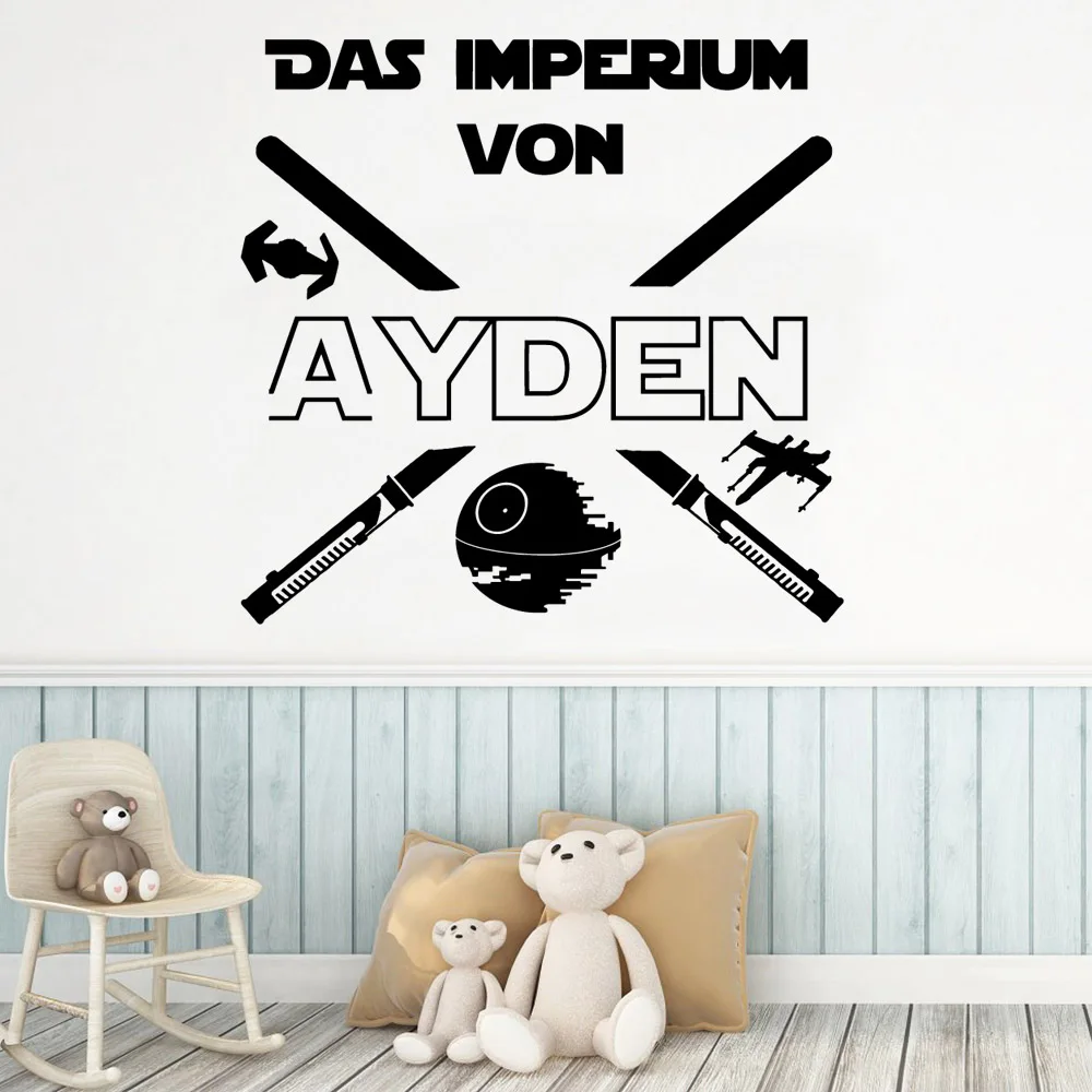 

NEW star wars Wall Stickers Modern Fashion Wall Sticker For Kids Rooms Diy Home Decoration Vinyl Art Decal