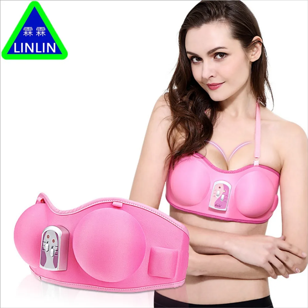 

Breast enlargement Health care beauty enhancer Grow Bigger Magic Vibrating massage bra & breast head massager vibrators device