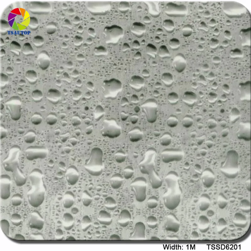 

TSAUTOP 1M*10M Water drop TSSD6201 Water Transfer Printing Film hydrographic pva film