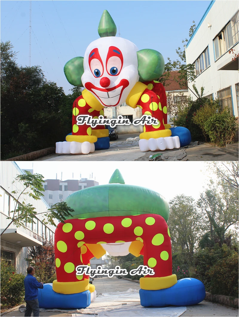 inflatable clown tunnel 5