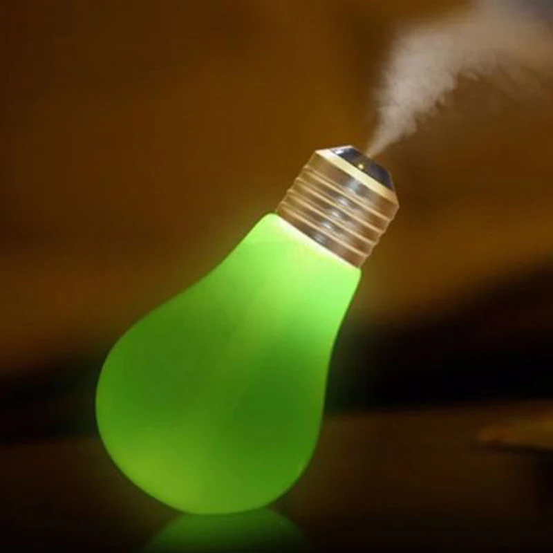 

400ML Mini Humidifier Bulb Lamp DC 5V Home Air Diffuser USB Portable Design DP-001 Humidistate humidifier