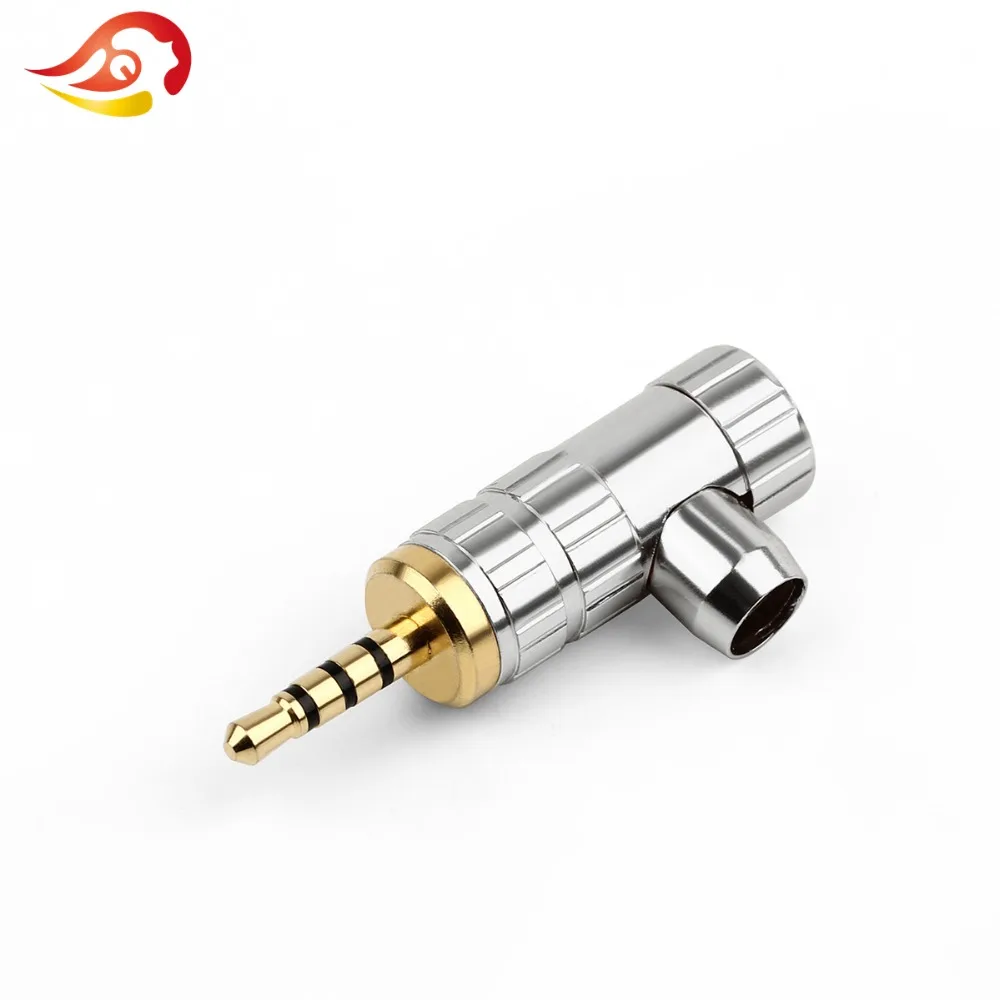 QYFANG 2.5mm Stereo 4 Poles Audio Jack Earphone Male Plug Adapter Pin For NW-WM1Z/A Player HiFi Headphone Solder Wire Connector