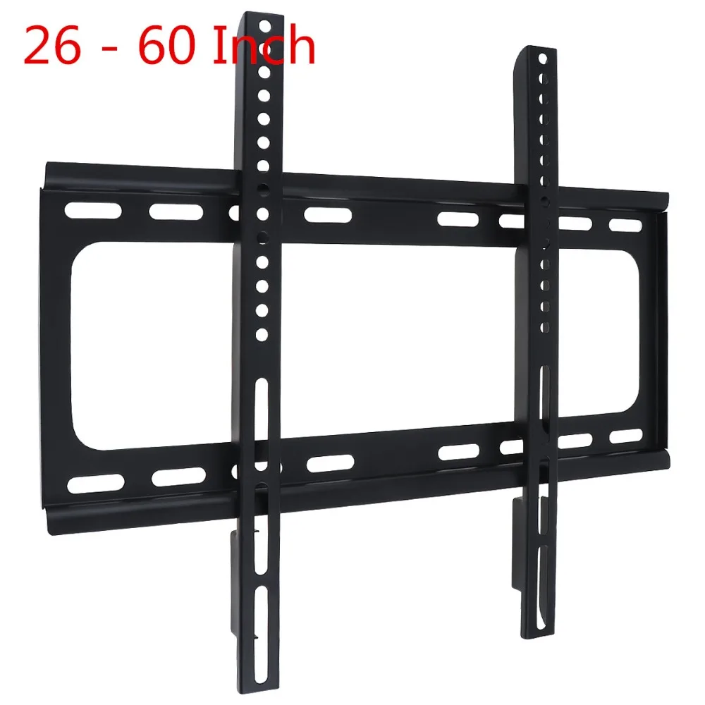 Universal 45KG 1.2mm Cold Ligation Board TV Wall Mount Bracket Flat Panel Frame for 26 - 60 Inch LCD LED Monitor Pan | Электроника